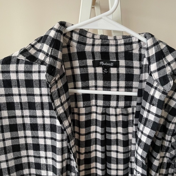 Madewell Plaid Flannel Shirt - Picture 4 of 5